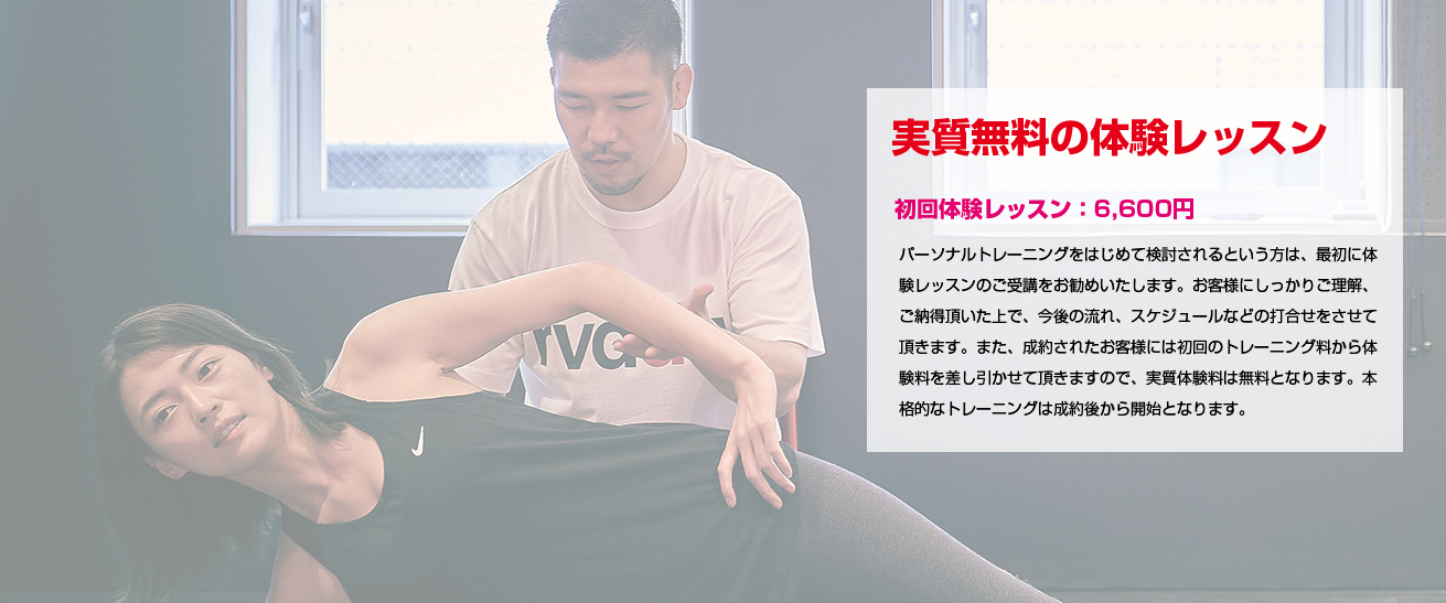 パーソナルトレーニングジム B-BODY　コンセプト